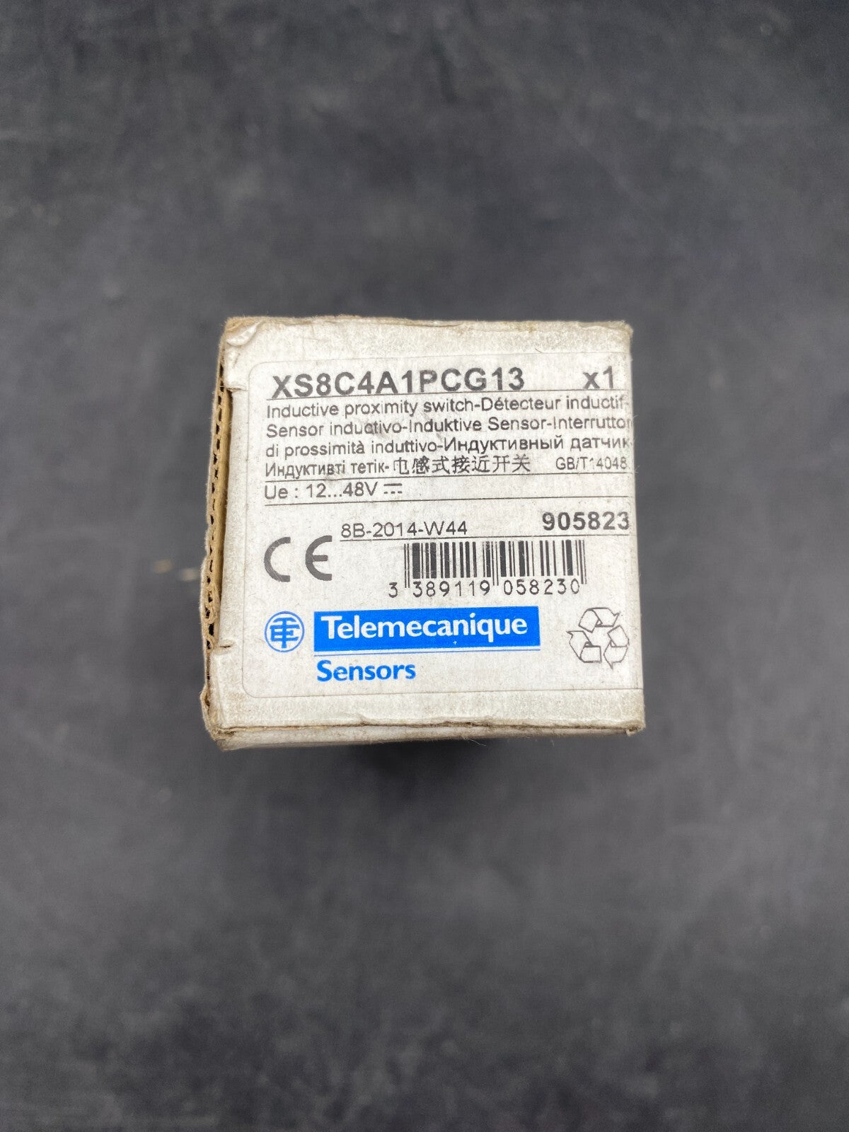 TELEMECANIQUE XS8C4A1PCG13 INDUCTIVE PROXIMITY SWITCH - KLR Automation