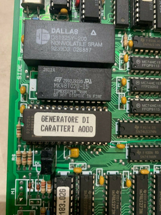   Card  Generatore Di Caratteri A000