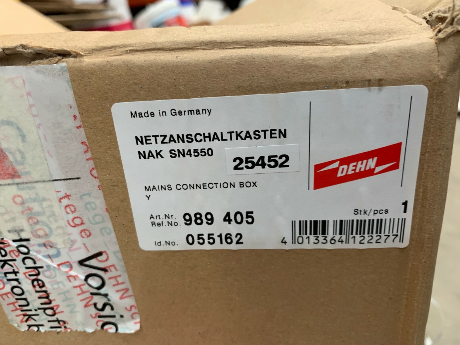 DEHNventil DEHN 25542 DV MOD 255 + Siemens 3na3 832 + Jean Muller  NHOO-160A