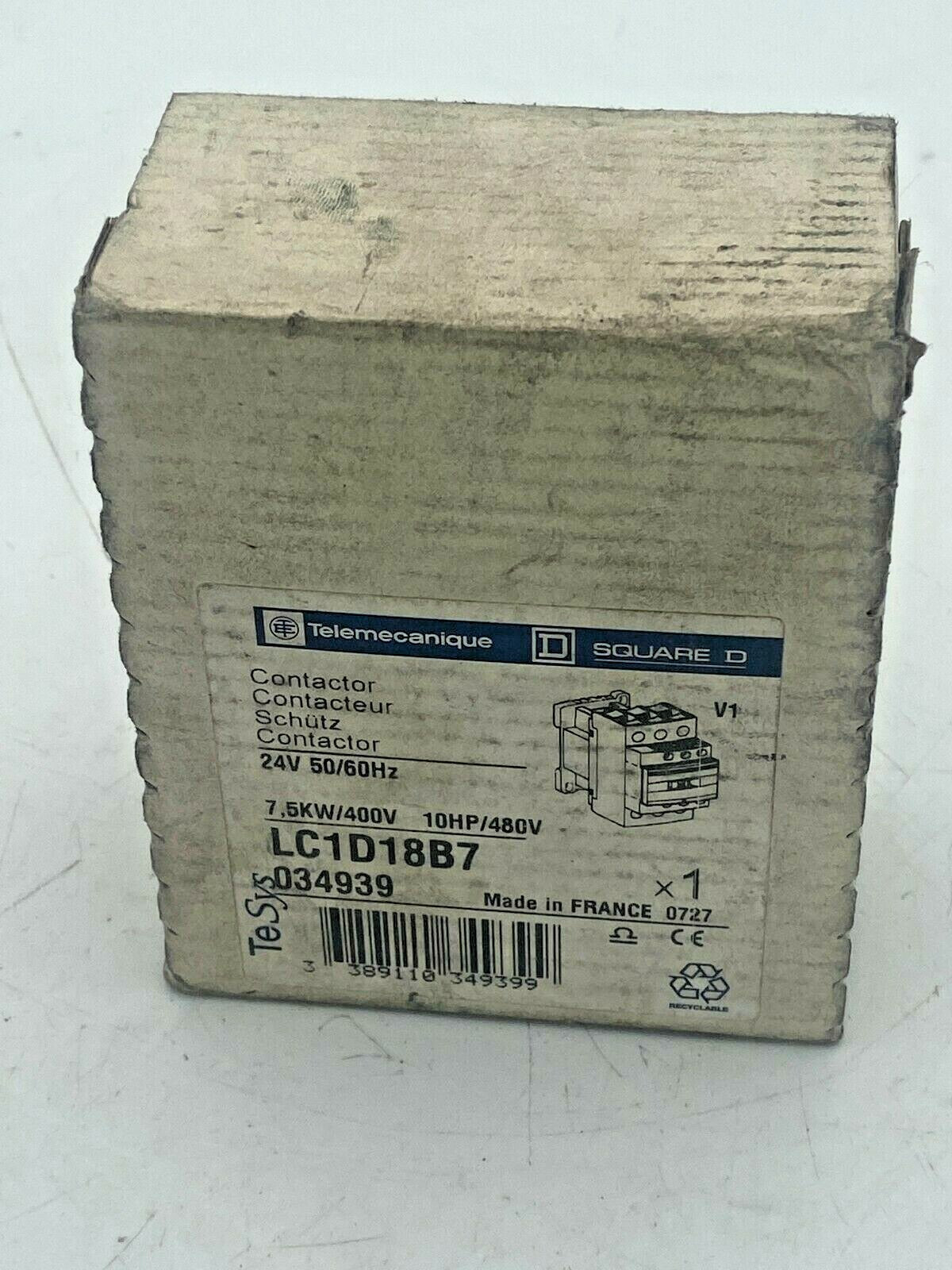 LC1D18B7 Schneider Electric TeSys D Contactor