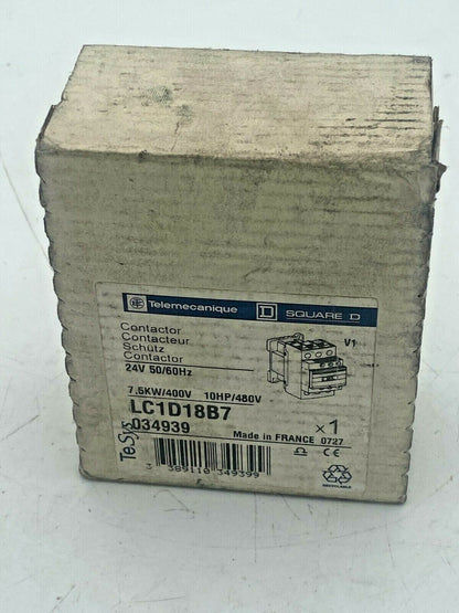 LC1D18B7 Schneider Electric TeSys D Contactor