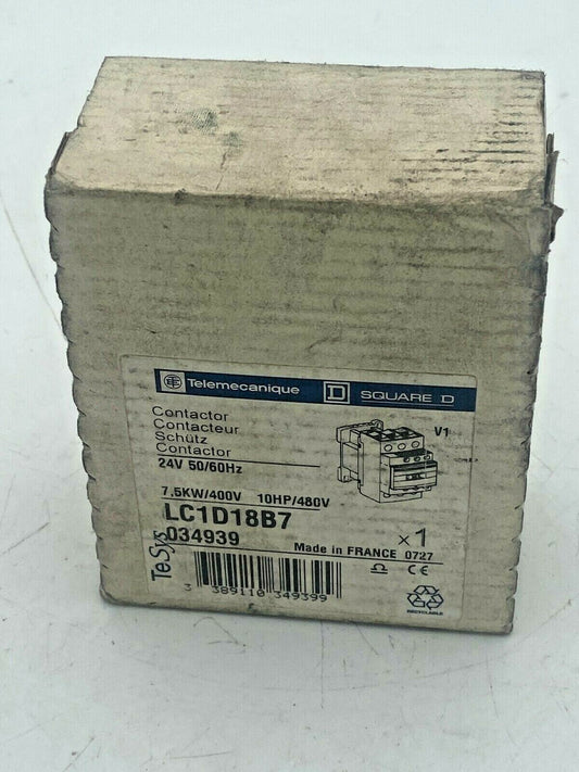 LC1D18B7 Schneider Electric TeSys D Contactor
