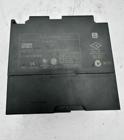 SIEMENS 6ES7307 - 1EA00 - 0AA0 PS307 5A SIMATIC S7 - KLR Automation