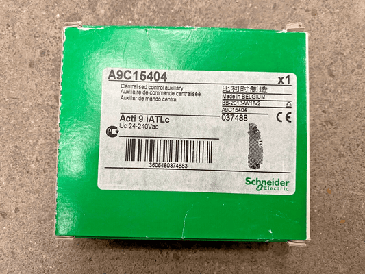 LOT OF 5 NEW SCHNEIDER ELECTRIC A9C15404 CENTRALISED CONTROL AUXILIARY - KLR Automation