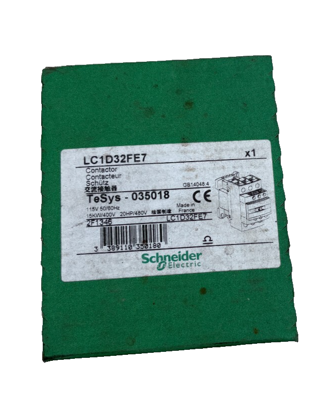 SCHNEIDER ELECTRIC LC1D32FE7  035018 CONTACTEUR x1