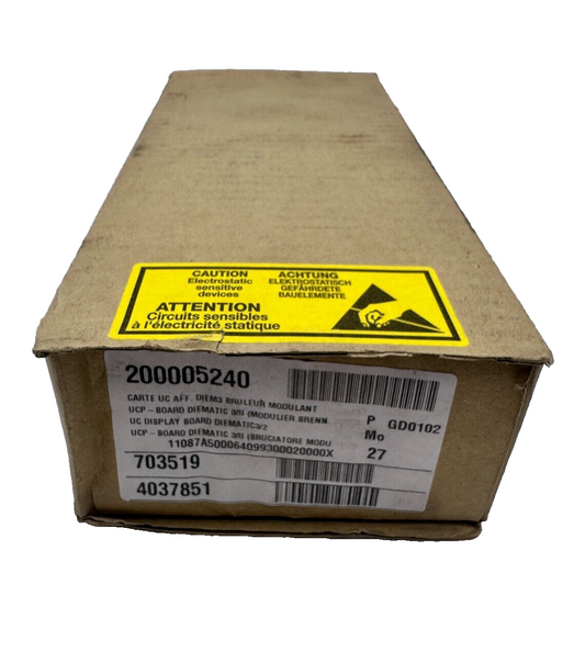 DE DIETRICH 200005240 703519 CARTE UC AFF DIEM3 BRULEUR MODULANT