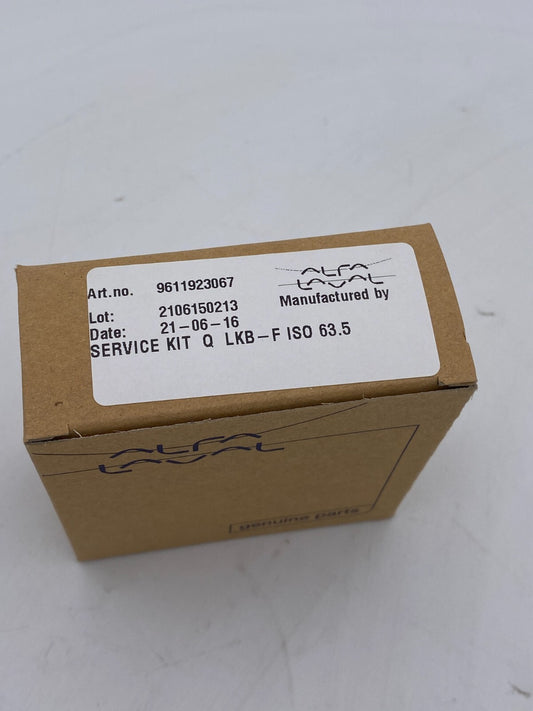 1pc x ALFA LAVAL SERVICE KIT 9611923067 Q LKB - F ISO 63,5 - KLR Automation