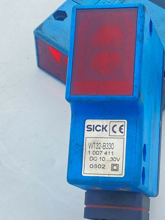 2x pc SICK WT32 - B330 Photelectric Sensor - KLR Automation