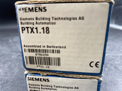 LOT OF 2 SIEMENS PTX1.18 I/O BAR SET FOR 18 MODULES - KLR Automation