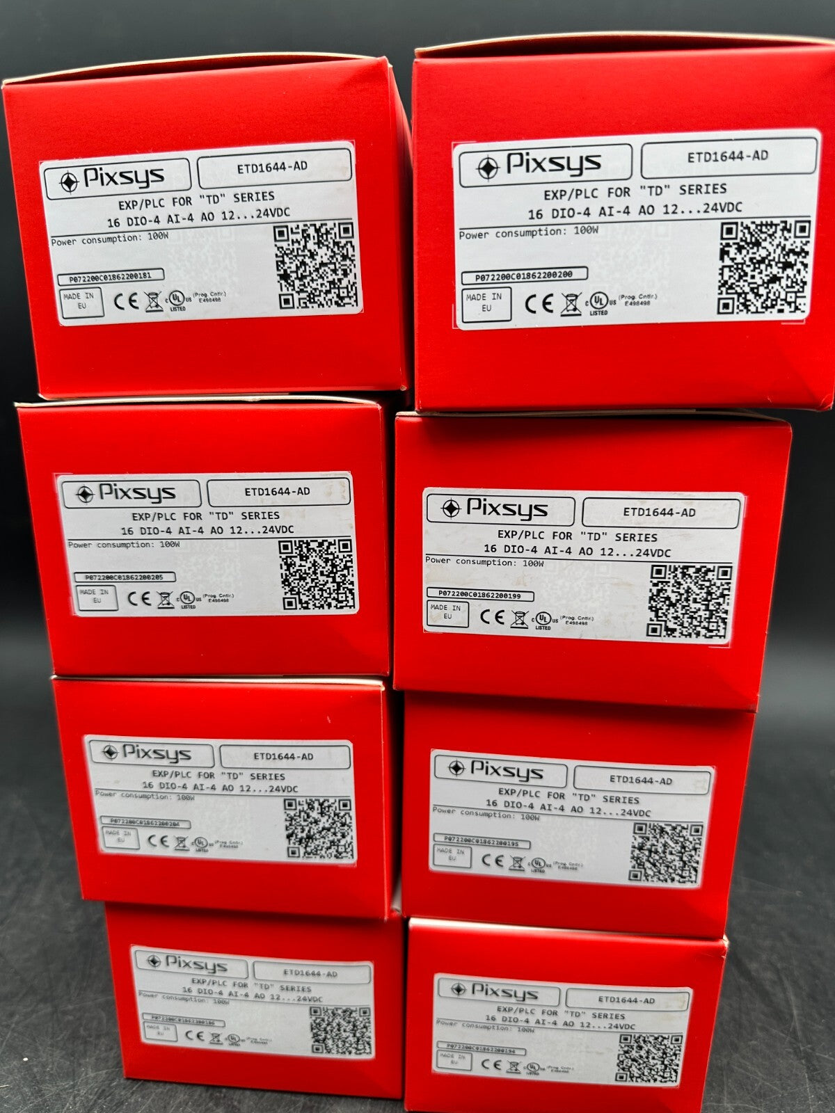 1 pc x  PIXSYS ETD1644-AD EXP/PLC FOR "TD" SERIES I/O Module