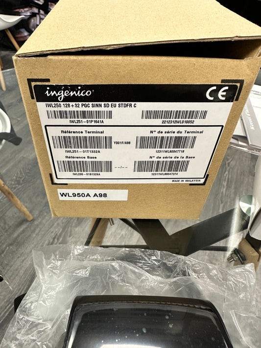 TPE INGENICO IWL250 Housse + Allume cigare + Batterie FOR SPARTS OR REPAIR - KLR Automation