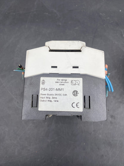 MOELLER PS4 - 201 - MM1 PROGRAMMABLE CONTROLLER+FLASH RAM MODULE ZB4 - 160 - SM1 - KLR Automation
