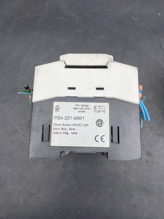 MOELLER PS4 - 201 - MM1 PROGRAMMABLE CONTROLLER+FLASH RAM MODULE ZB4 - 160 - SM1 - KLR Automation