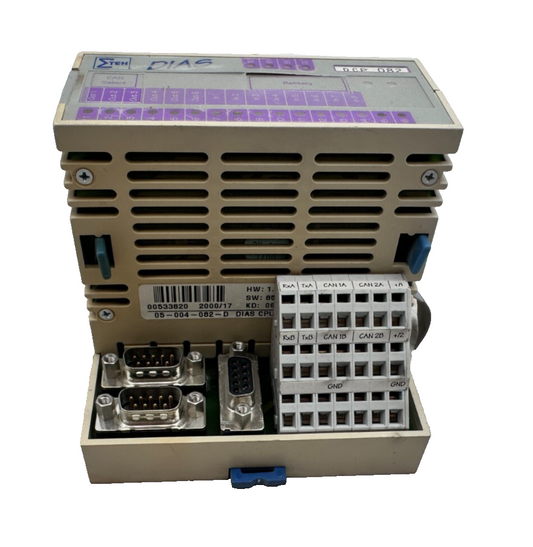 SIGMATEK DCP 082 DIAS CPU GRND DKL002 06111966 05-024-002-D  HW: 1.0
