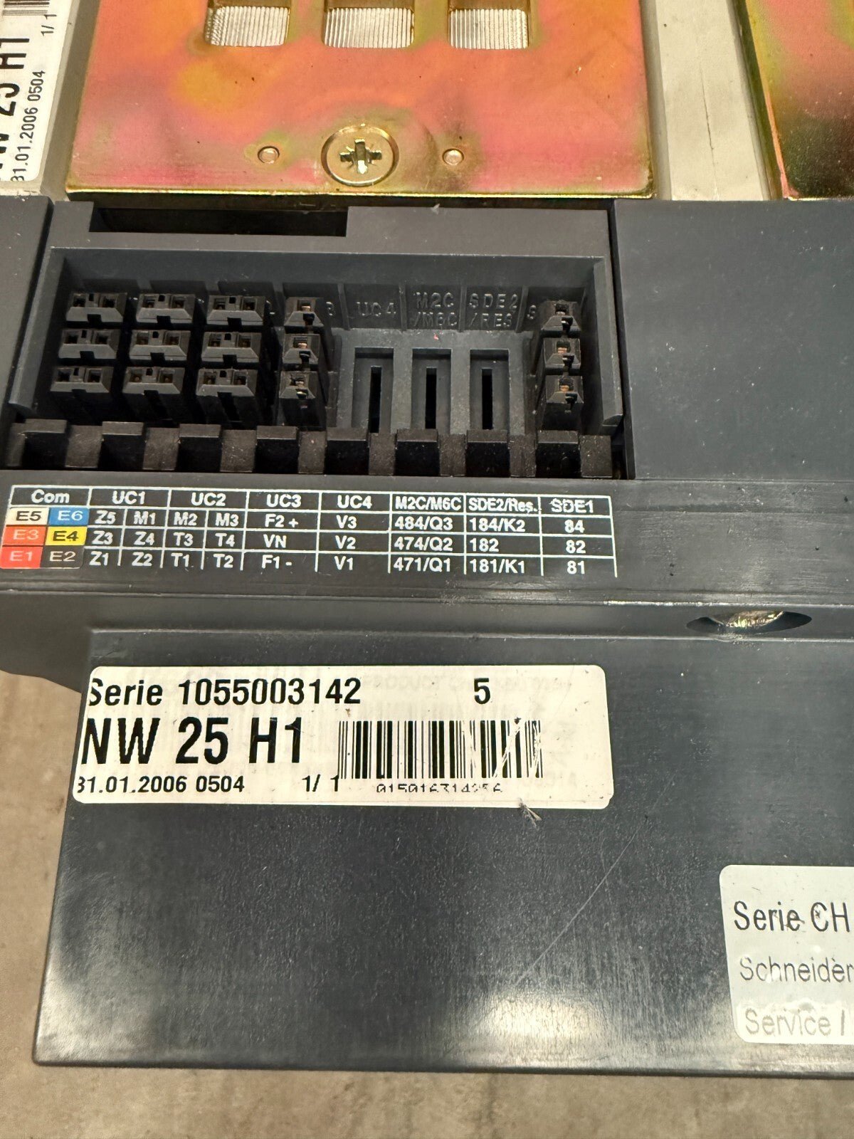 SCHNEIDER Masterpact NW25H1 MICROLOGIC 5.0H NW25 H1 REVISE + UPGRADE - KLR Automation