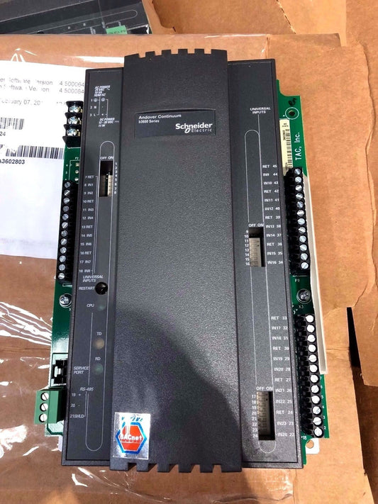 B3624 Bacnet Controller v 4.5 b3600 Series Andover Continuum Schneider Electric - KLR Automation