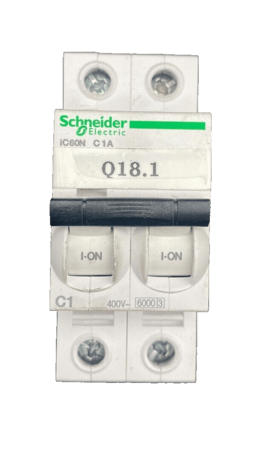 SCHNEIDER ELECTRIC IC60N C1A DISJONCTEUR x6pc - KLR Automation