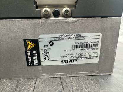 SIEMENS 6SL3210 - 1SE21 - 8AA0 + 6SL3040 - 0JA00 - 0AA0 + 6SL3203 - OCD22 - 2AA0 - KLR Automation
