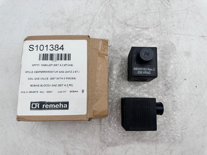 REMEHA S101384 COIL GAS VALVE x2pc