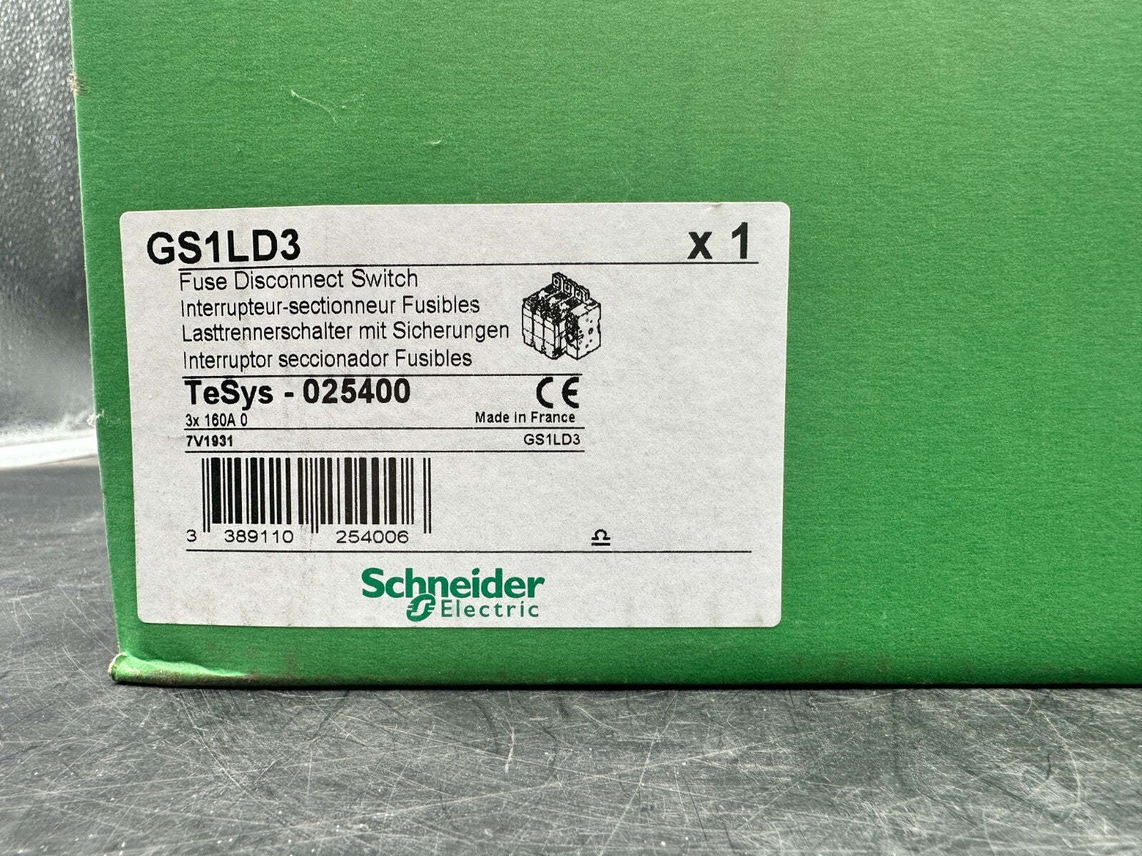 Schneider Electric Telemecanique TeSys GS1LD3 - KLR Automation