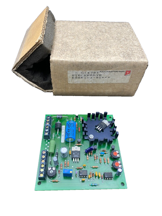 1pc x BUCHER 014781 ESSK103-91 ESSK 103 CONTROLEUR