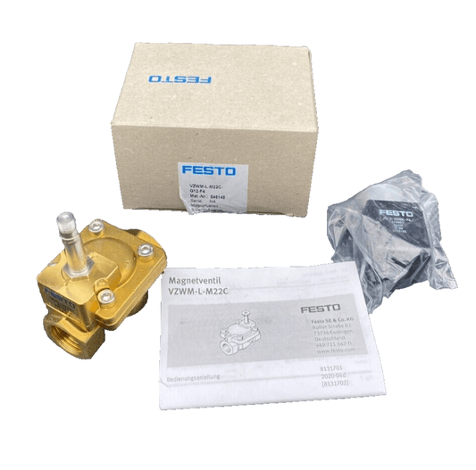 FESTO VZWM - L - M22C - G12 - F4 546148 ELECTROVANNE - KLR Automation