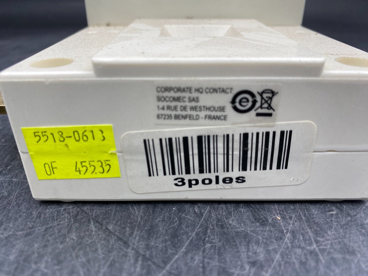 SOCOMEC 26053026 SIRCO 250A SWITCH DISCONNECTOR - KLR Automation