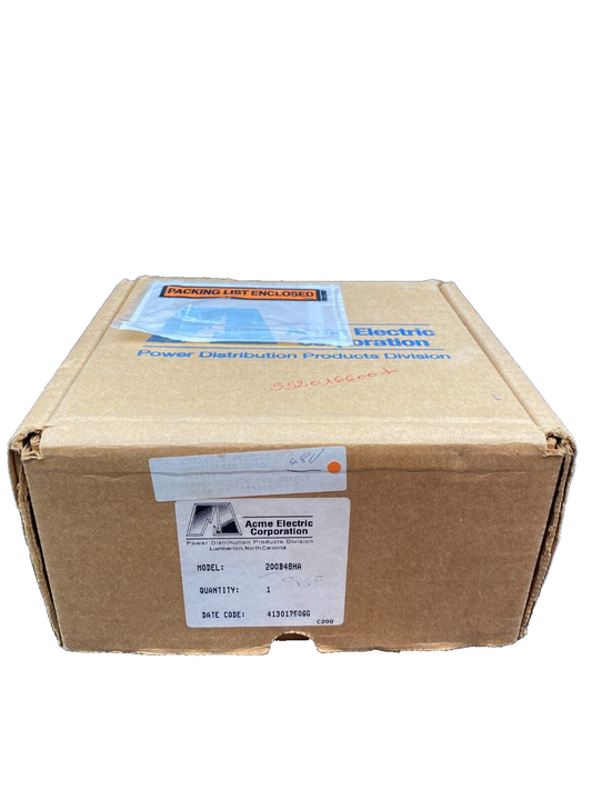 ACME ELECTRIC 200B48HA