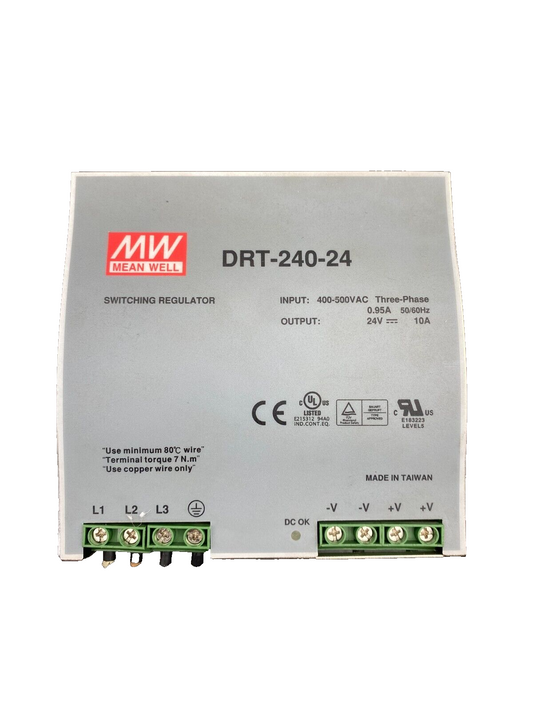 MEANWELL DRT-240-24  POWER SUPPLY