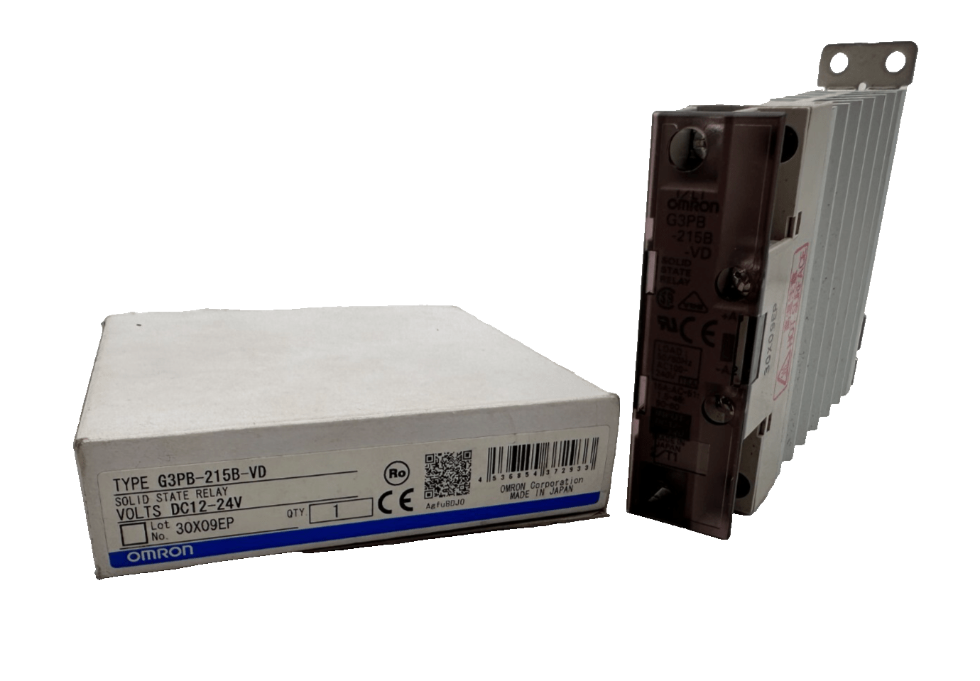 OMRON G3PB - 215B - VD SOLID STATE RELAY DC12 - 24V x3pc - KLR Automation