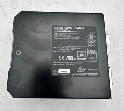 OMRON S8VK - G24048 POWER SUPPLY - KLR Automation