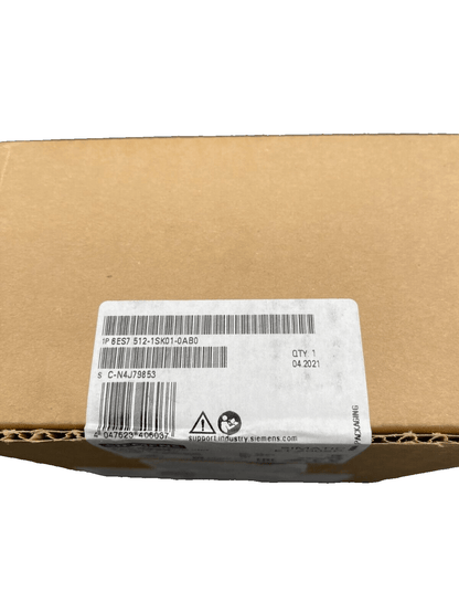 SIEMENS SIMATIC ET 200SP CPU 6ES7 512 - 1SK01 - 0AB0 + 6ES7 193 - 6PA00 - 0AA0 NEW - KLR Automation
