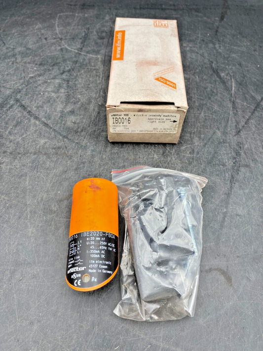 IFM IB0016 IBE2020-FBOA AK TB4 INDUCTIVE PROXIMITY SWITCHES