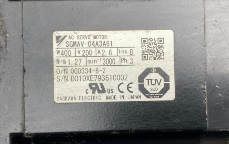 WITTENSTEIN LP 070S - MF1 - 10 - 101 - 3S +OMRON SGMAV - 04A3A61 + MAYR ROBA - DS 3/950.440 - KLR Automation