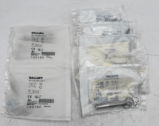 BALLUFF BES 516 - 325 - G - S4 - C 122190 SENSOR PROXIMITY SWITCH x7pc - KLR Automation