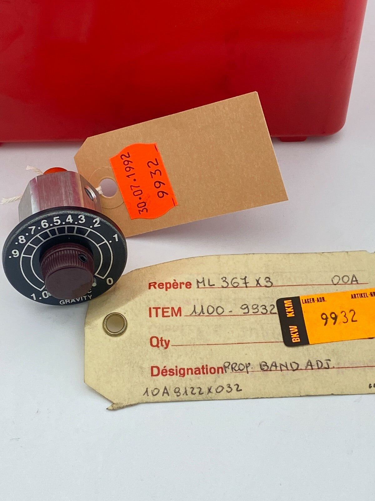 1pc x Fisher specific gravity Proportional Band 10A9122X032