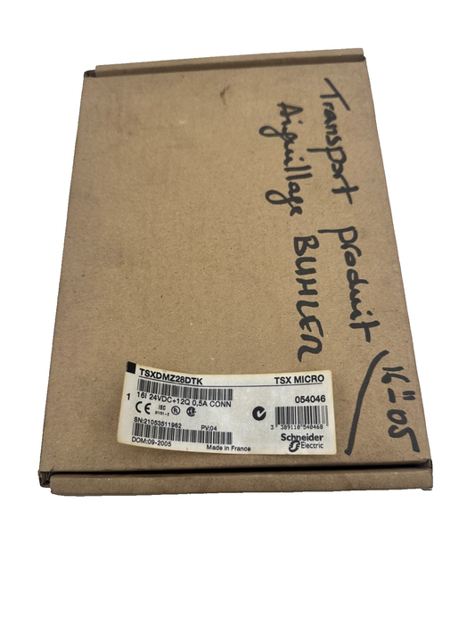 SCHNEIDER ELECTRIC TSXDMZ28DTK TSX MICRO 16I 24VDC + 12Q 0.5A CONN