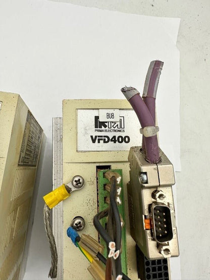 1pc x PRIMA ELECTRONICS MOTOR CONTROLLER VFD400 VFD3CRB20050000 Rev.18 - KLR Automation