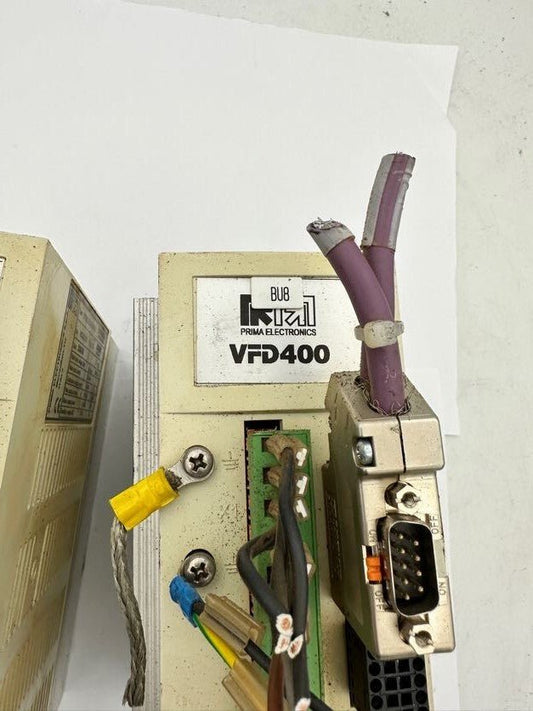 1pc x PRIMA ELECTRONICS MOTOR CONTROLLER VFD400 VFD3CRB20050000 Rev.18 - KLR Automation
