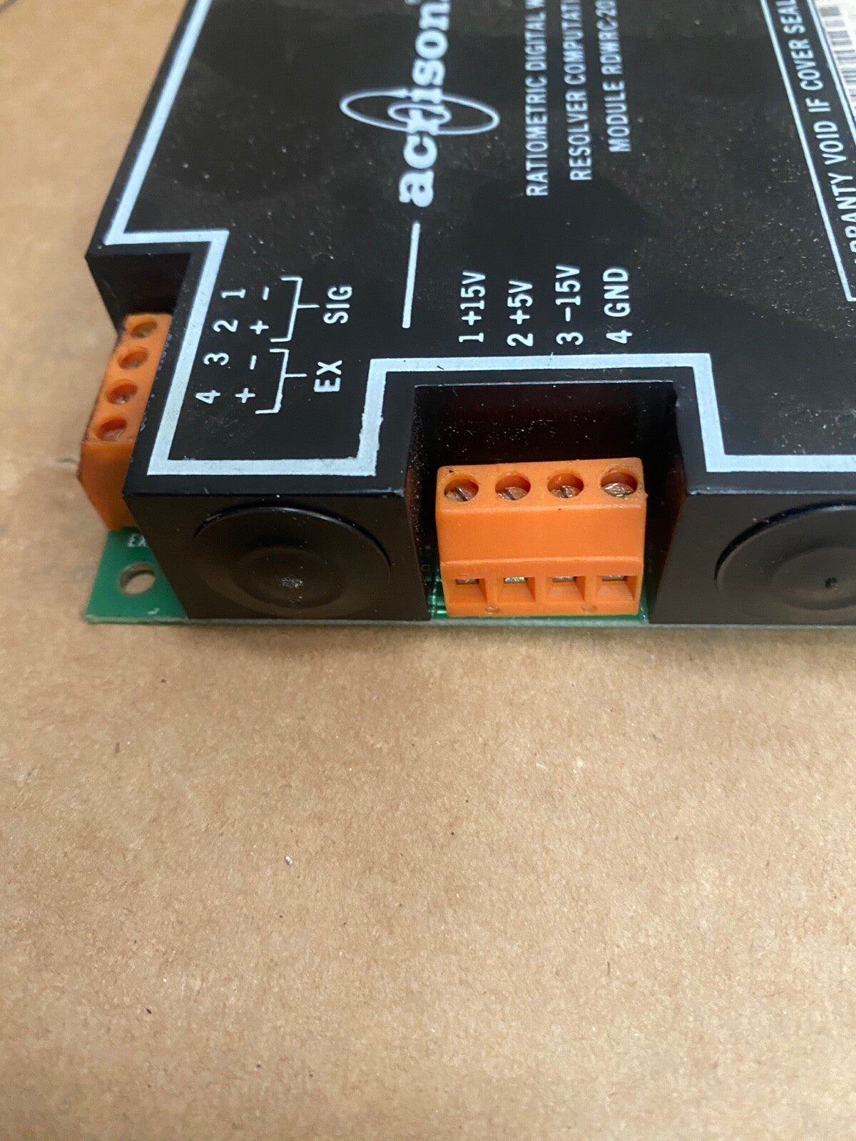 Acrison Ratiometric Digital Weight Resolver Computational Module RDWRC - 20P - 1 - KLR Automation