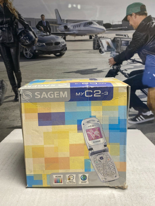 Sagem MyC2 - 3 Mobile Phone Old Stock Rare collectors Mobile Phone Cell GSM - KLR Automation