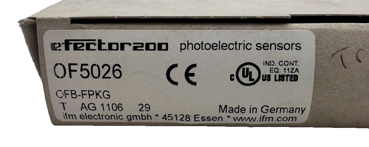 IFM ELECTOR OF5026  x1