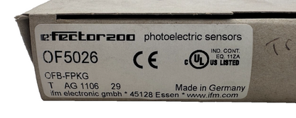 IFM ELECTOR OF5026  x1