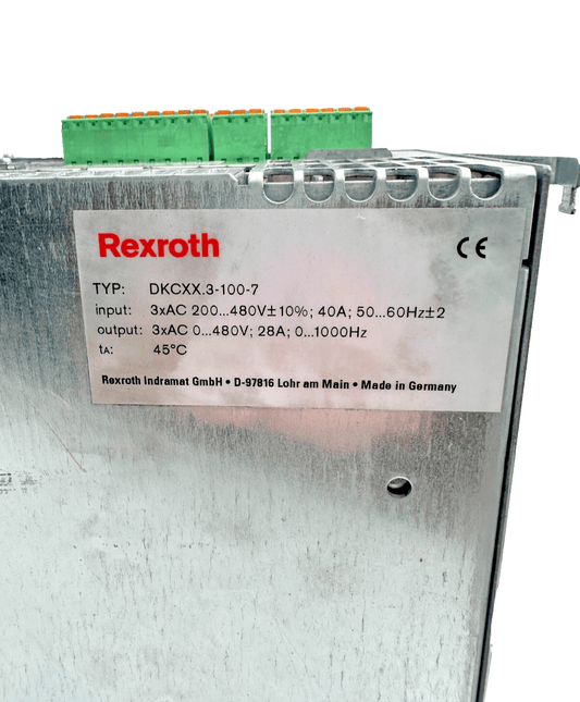REXROTH INDRAMAT DKCXX.3 - 100 - 7 + FWA - ECODR3 - SGP - 03VRS - MS ECODRIVE - KLR Automation