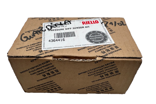 RIELLO 4364416 PRESSURE DIFF. SENSOR KIT WITH HUBA 605.99304