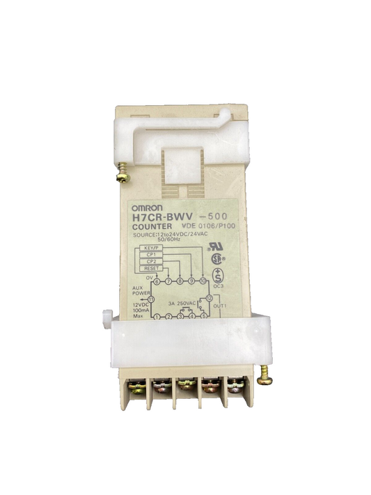 OMRON H7CR-BWV-500 VDE 0106/P100 COUNTER