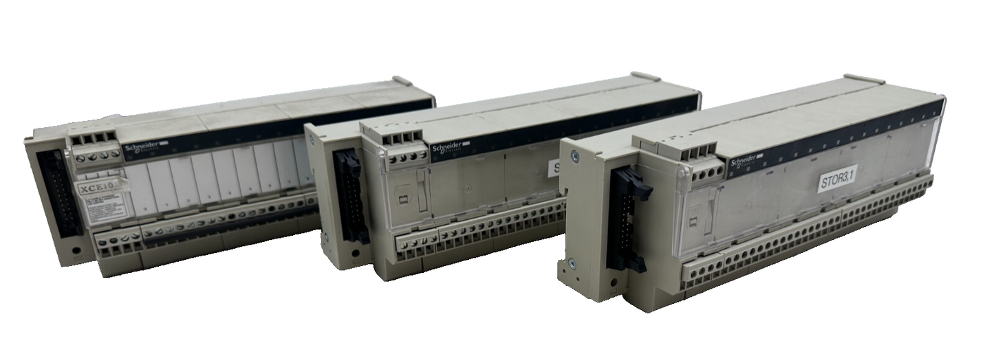 SCHNEIDER ELECTRIC ABE7-R16S210 PILOT DUTY B300 R150 x3pc