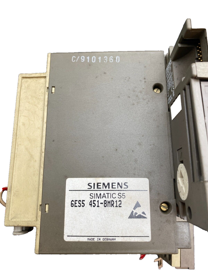 SIEMENS SIMATIC S5 6ES5095-8MA05 +6ES5421-8MA12 + 6ES5431-8MA11 + 6ES5451-8MR12