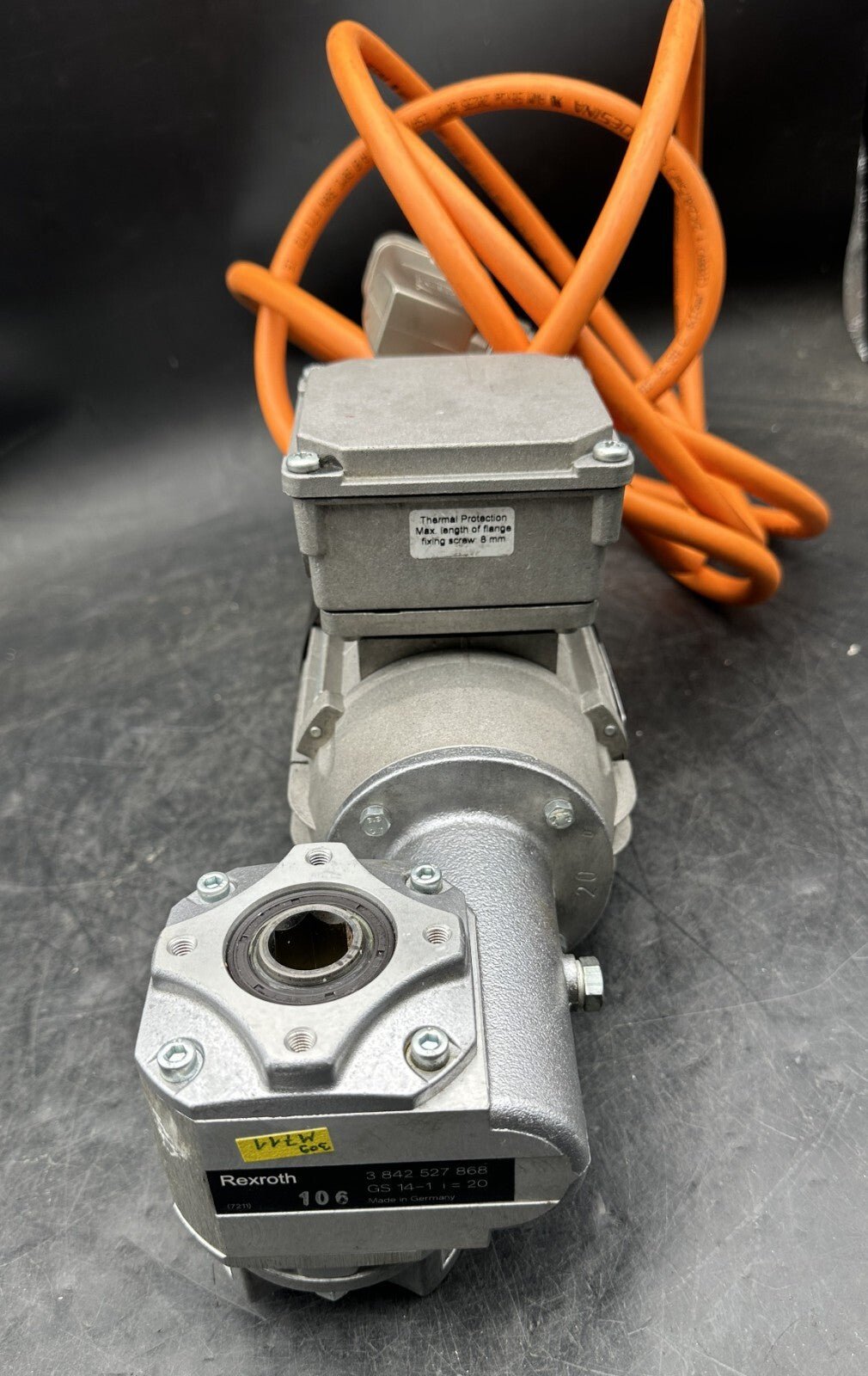 REXROTH 3 842 532 421 MOTEUR + 3 842 527 868 GS 14 - 1 I=20 - KLR Automation