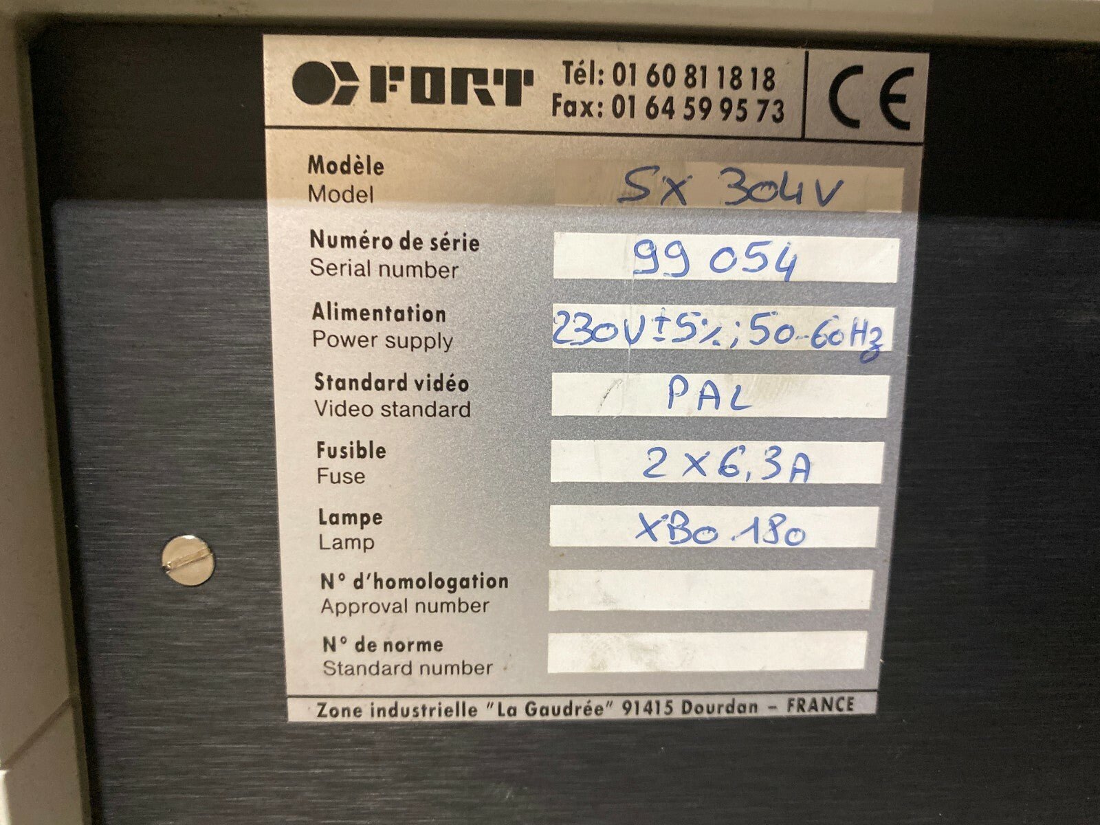 Endoscope industriel Fort Video - Endoscopy SX 304V Zoom + Ecran + Printer - KLR Automation